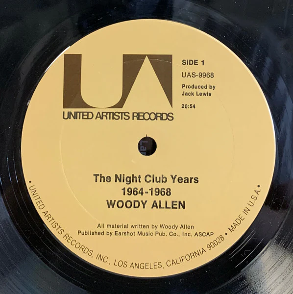 Woody Allen – The Night Club Years 1964-1968 (VG/VG+) – 2xLP, US 1972 - Image 5