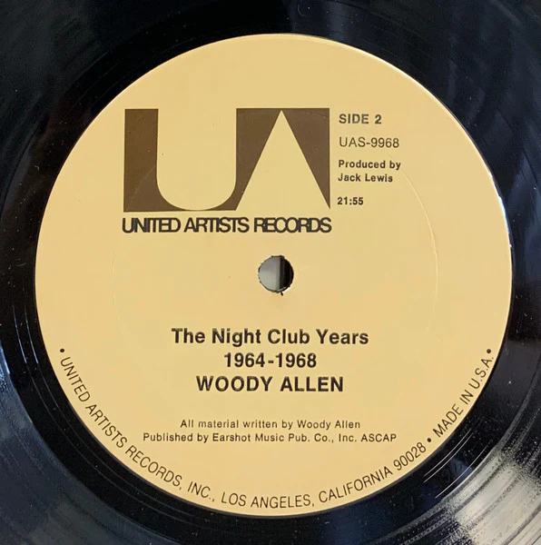 Woody Allen – The Night Club Years 1964-1968 (VG/VG+) – 2xLP, US 1972 - Image 6