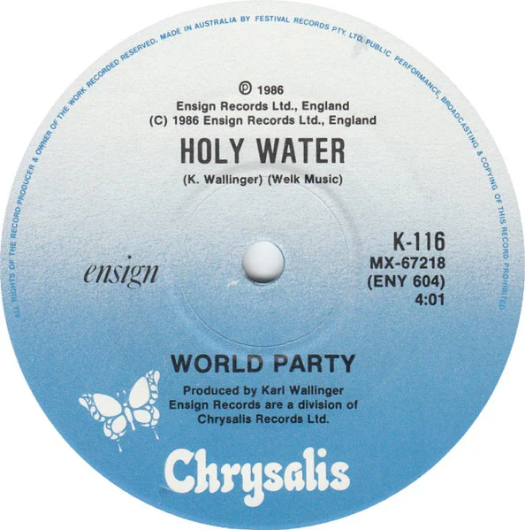 World Party – Ship Of Fools (VG+/No Cover) – 2x7", AU 1987 - Image 6
