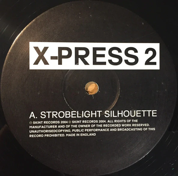 X-Press 2 – Strobelight Silhouette / Bi-Curious Magic (VG/Generic) – 12", UK 2004