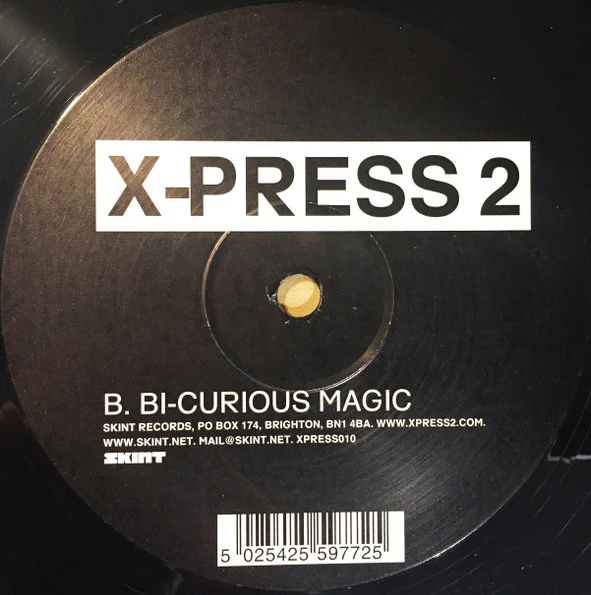 X-Press 2 – Strobelight Silhouette / Bi-Curious Magic (VG/Generic) – 12", UK 2004 - Image 2