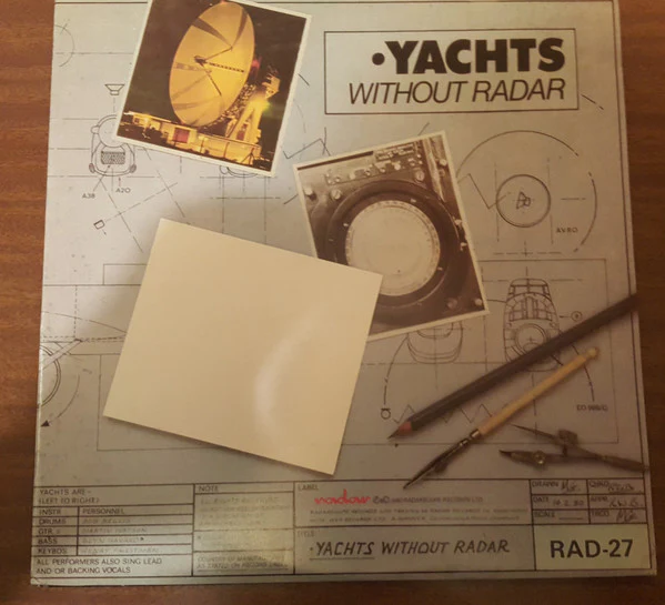 Yachts – Yachts Without Radar (VG+/VG+) – LP, AU 1980