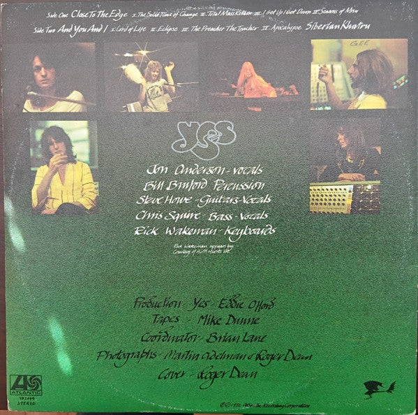 Yes – Close To The Edge (VG/VG) – LP, AU 1972 - Image 5