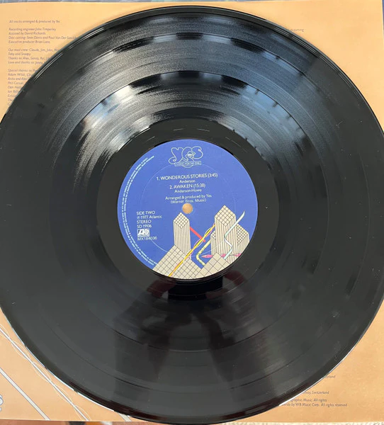 Yes – Going For The One (E/VG+) – LP, AU 1977 - Image 4