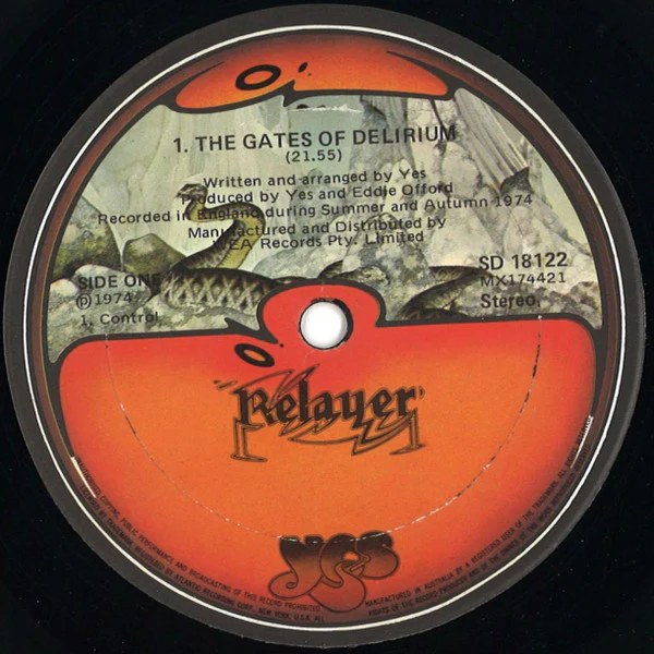 Yes – Relayer (VG+/VG+) – LP, AU 1974 - Image 7