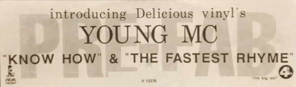 Young MC – Know How / The Fastest Rhyme (VG+/Generic) – 12", AU 1988 - Image 3