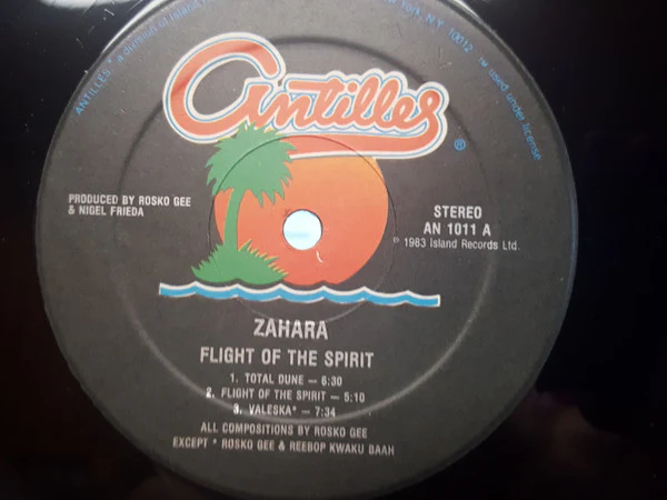 Zahara – Flight Of The Spirit (VG+/VG+) – LP, US 1983 - Image 4