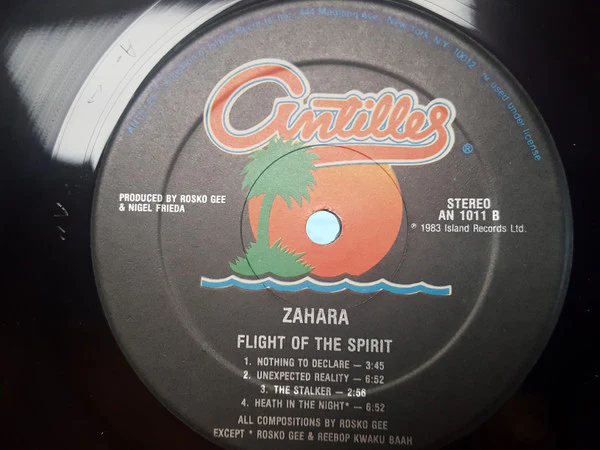 Zahara – Flight Of The Spirit (VG+/VG+) – LP, US 1983 - Image 5