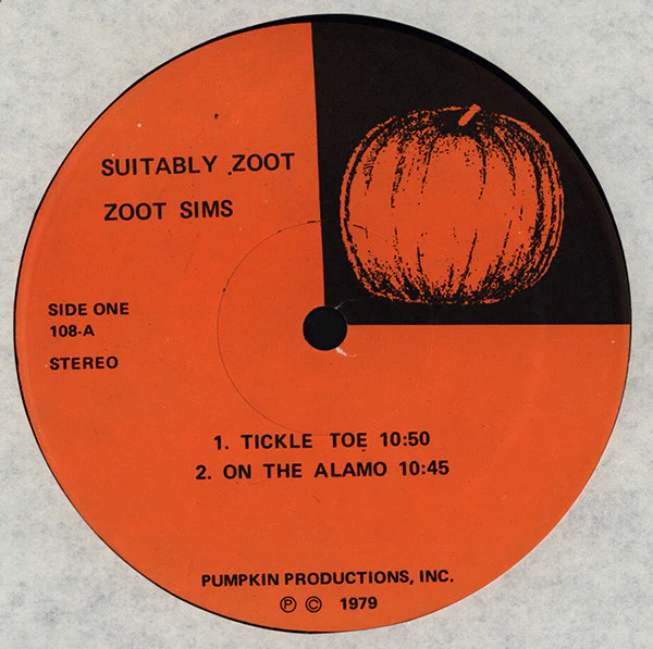 Zoot Sims, Al Cohn-Richie Kamuca Sextet, Bob Brookmeyer Quintet – Suitably Zoot (VG+/VG+) – LP, US 1979 - Image 3