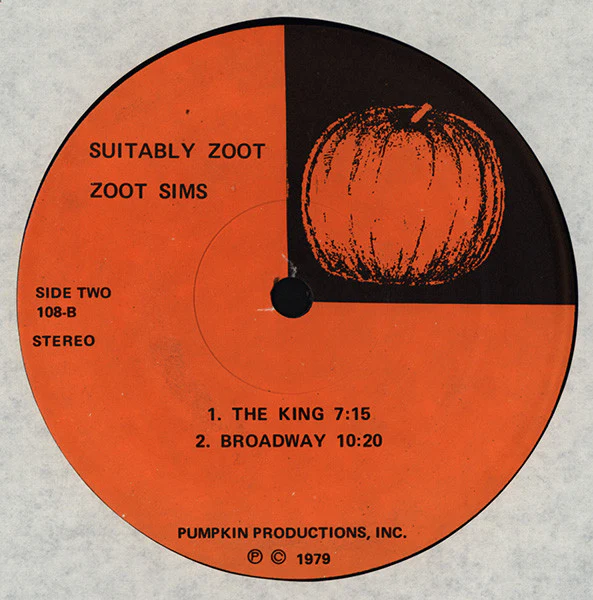 Zoot Sims, Al Cohn-Richie Kamuca Sextet, Bob Brookmeyer Quintet – Suitably Zoot (VG+/VG+) – LP, US 1979 - Image 4